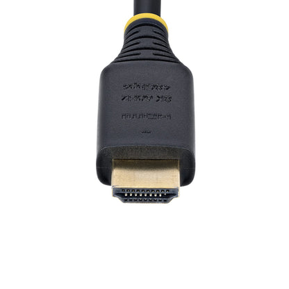 StarTech.com 50cm (1.6ft) Certified Ultra High Speed HDMI Cable, 8K 60Hz/4K 120Hz, HDMI 2.1 Cable with HDR10+ / eARC, 48Gbps, 8K HDMI Cord for Monitor/TV/Display, Flexible TPE Jacket