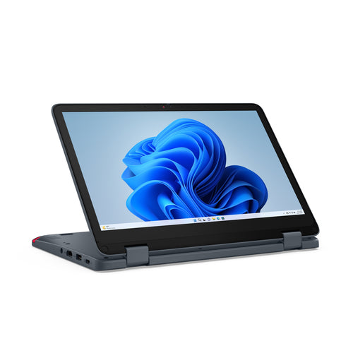 Lenovo 300w 2-in-1 Gen 5 Intel® N N150 Hybrid (2-in-1) 29.5 cm (11.6") Touchscreen HD 8 GB LPDDR5-SDRAM 128 GB SSD Wi-Fi 6E (802.11ax) Windows 11 Pro English Grey