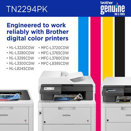 Brother TN-2294PK toner cartridge 1 pc(s) Original Black, Cyan, Magenta, Yellow