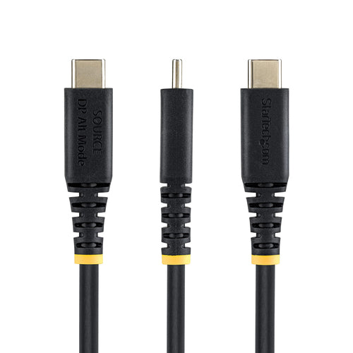 StarTech.com USB C to HDMI Adapter Cable 15ft, Gripping HDMI Connector, 4K 60Hz, Thunderbolt Compatible, HDR, Uni-Directional Cord for MacBook, Dell, HP, Lenovo