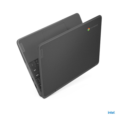Lenovo 500e Yoga Chromebook Gen 4 Intel® N N100 31 cm (12.2") Touchscreen WUXGA 4 GB LPDDR5-SDRAM 32 GB eMMC Wi-Fi 6E (802.11ax) ChromeOS US English Grey