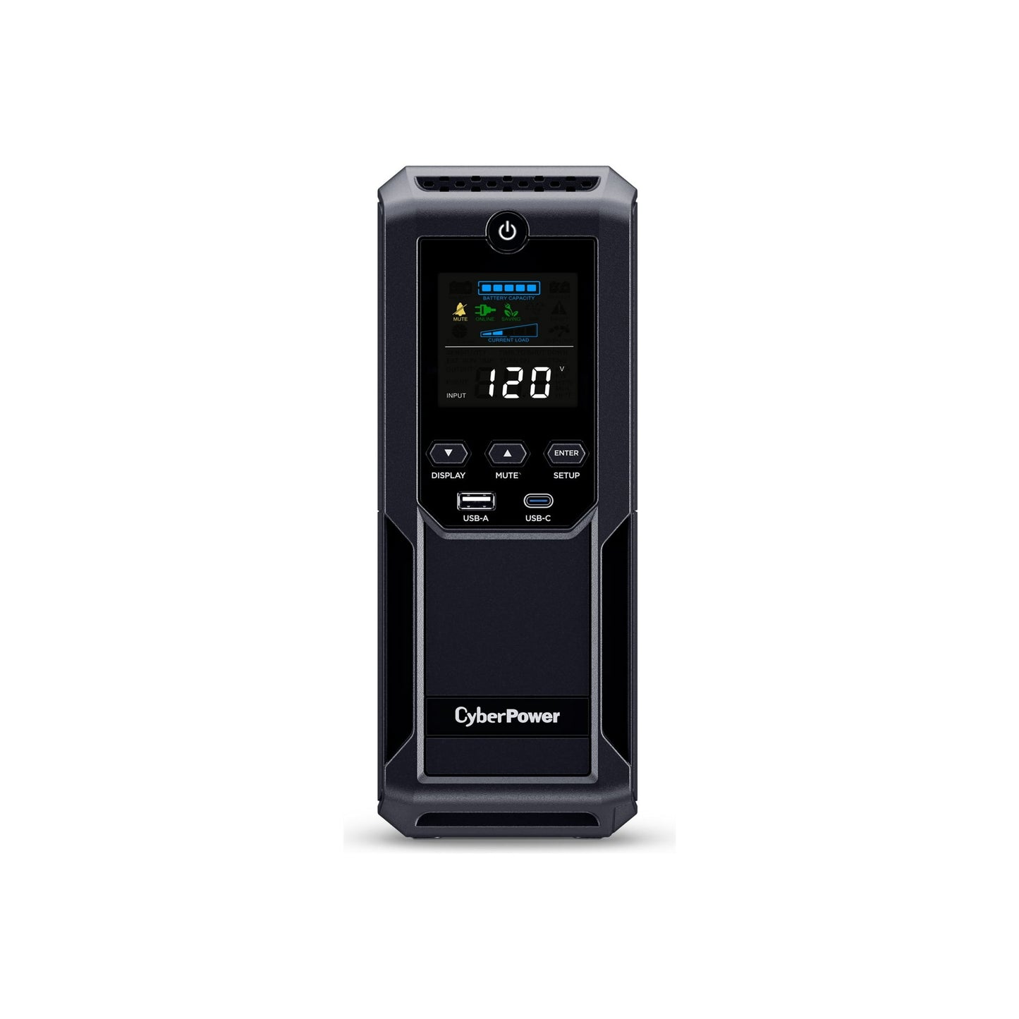 CyberPower Intelligent LCD UPS Series CP1500AVRLCD3 900-Watt 12-Outlet Battery Backup with Automatic Voltage Regulation  6-Ft. Cord  CP1500AVRLCD3
