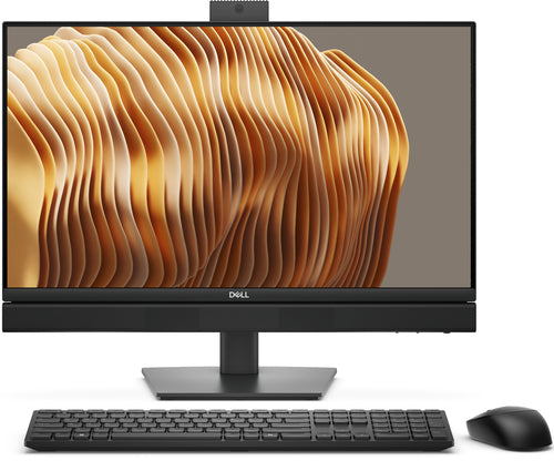 DELL QC24251 Intel Core Ultra 5 235T 61 cm (24") 1920 x 1080 pixels Touchscreen All-in-One PC 16 GB DDR5-SDRAM 256 GB SSD Windows 11 Pro Wi-Fi 6E (802.11ax) Black
