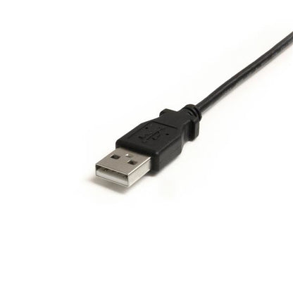 StarTech.com 3 ft Mini USB Cable - A to Right Angle Mini B