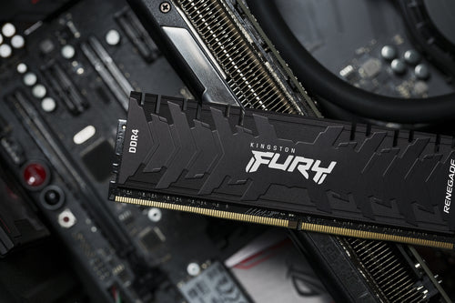 Kingston Technology FURY 16GB 3200MT/s DDR4 CL16 DIMM (Kit of 2) Renegade Black
