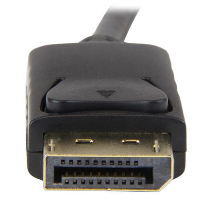 StarTech.com 16.4ft (5m) DisplayPort to HDMI Cable - 4K 30Hz - DisplayPort to HDMI Adapter Cable - DP 1.2 to HDMI Monitor Cable Converter - Latching DP Connector - Passive DP to HDMI Cord