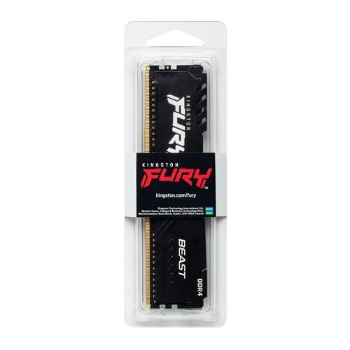 Kingston Technology FURY Beast 16GB 3200MT/s DDR4 CL16 DIMM Black