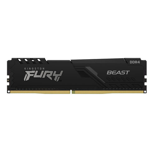 Kingston Technology FURY Beast 64GB 3200MT/s DDR4 CL16 DIMM (Kit of 4) Black