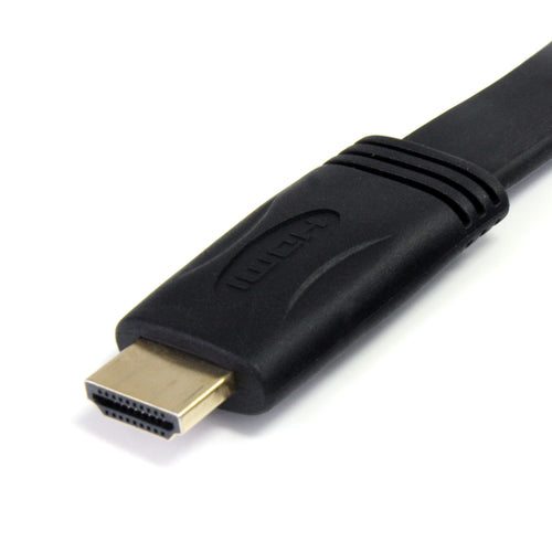 StarTech.com 3 m Flat High Speed HDMI Cable with Ethernet - Ultra HD 4k x 2k HDMI Cable - HDMI to HDMI M/M~10 ft Flat High Speed HDMI Cable with Ethernet - Ultra HD 4k x 2k HDMI Cable - HDMI to HDMI M/M