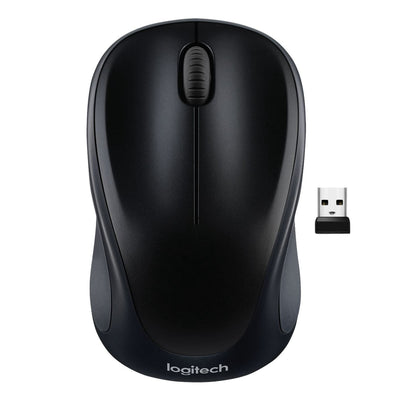 Logitech M317 Wireless Mouse  2.4 GHz with USB Unifying Receiver  1000 DPI Optical Tracking  12 Month Battery  Black