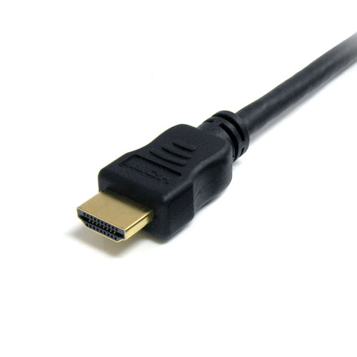 StarTech.com 4.6m HDMI Cable - 4K High Speed HDMI Cable with Ethernet - 4K 30Hz UHD HDMI Cord - 10.2 Gbps Bandwidth - HDMI 1.4 Video / Display Cable M/M 28AWG - HDCP 1.4 - Black~15ft HDMI Cable - 4K High Speed HDMI Cable with Ethernet - 4K 30Hz UHD HDMI Cord - 10.2 Gbps Bandwidth - HDMI 1.4 Video / Display Cable M/M 28AWG - HDCP 1.4 - Black