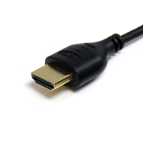 StarTech.com 1.8m Slim HDMI Cable - 4K High Speed HDMI Cable with Ethernet - 4K 30Hz UHD HDMI Cord - 10.2 Gbps Bandwidth - HDMI 1.4 Video / Display Cable 36AWG - HDCP 1.4 - Thin HDMI Cable~6ft Slim HDMI Cable - 4K High Speed HDMI Cable with Ethernet - 4K 30Hz UHD HDMI Cord - 10.2 Gbps Bandwidth - HDMI 1.4 Video / Display Cable 36AWG - HDCP 1.4 - Thin HDMI Cable