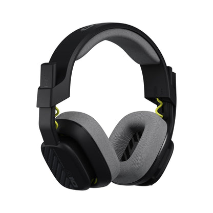 ASTRO A10 Gaming Headset Gen 2 Wired Headset - Over-ear gaming headphones with flip-to-mute microphone  32 mm drivers  compatible with PlayStation  PC  Black