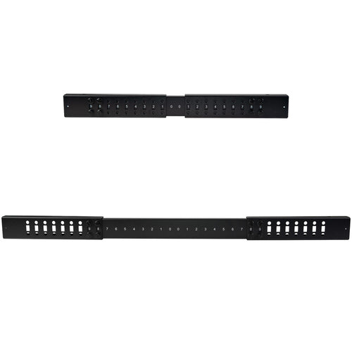 StarTech.com 15U 4-Post Server Rack, 19in Open Frame Rack with 40in (101cm) Mounting Depth and 1200lb (544kg) Weight Capacity, Mobile or Floor Mount IT Rack