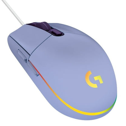 Logitech - G203 LIGHTSYNC Wired Optical Gaming Mouse with 8,000 DPI sensor - Wired - Lilac