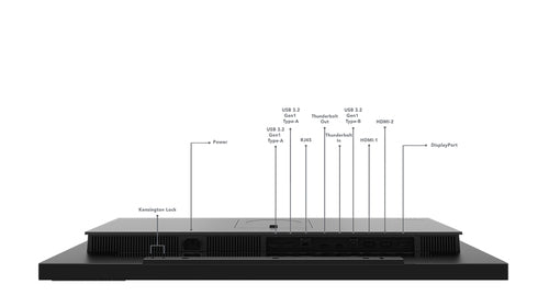 Lenovo ThinkVision P27u-20 computer monitor 68.6 cm (27") 3840 x 2160 pixels 4K Ultra HD LED Black