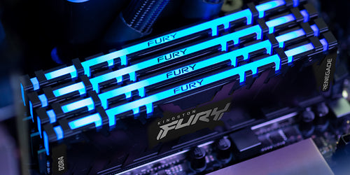 Kingston Technology FURY 32GB 3600MT/s DDR4 CL16 DIMM (Kit of 4) Renegade RGB