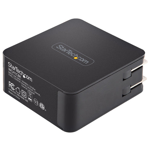 StarTech.com USB C Wall Charger - USB C Laptop Charger 60W PD - 6ft/2m Cable - Universal Compact Type C Power Adapter - Dell XPS, Lenovo X1 Carbon, HP EliteBook, MacBook - USB IF/ETL Certified