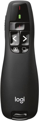 Logitech R400 Wireless Presenter Remote Control  Black