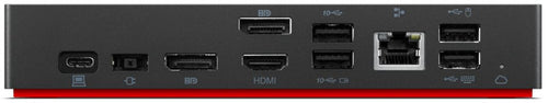 Lenovo ThinkSmart SmartDock Wired USB 3.2 Gen 2 (3.1 Gen 2) Type-C Black