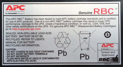 APC Battery Replacement Cartridge RBC24 (OEM)