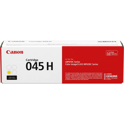 Canon Toner Cartridge 045 H Y Yellow  1243C002 (H Y Yellow)
