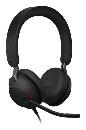 Jabra Evolve2 40 SE Headset Wired Head-band Calls/Music USB Type-C / USB Type-A Black