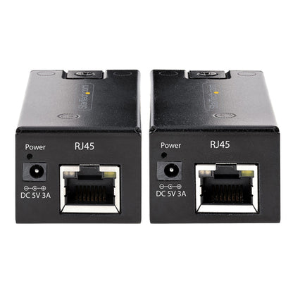 StarTech.com 150m (492ft) USB 2.0 Extender over Cat5e/Cat6 Ethernet Cable, Externally Powered USB Extender via RJ45/Network Cable, USB Over Ethernet Cable Extender/Adapter