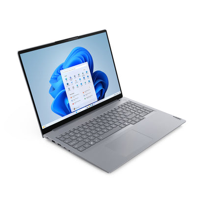 Lenovo ThinkBook 16 G8 IAL Intel Core Ultra 7 255H Laptop 40.6 cm (16") Touchscreen WUXGA 16 GB DDR5-SDRAM 512 GB SSD Wi-Fi 6E (802.11ax) Windows 11 Pro Grey
