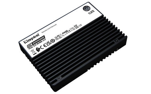 Kingston Technology 15.36TB DC3000ME U.2 PCIe 5.0 NVMe TCG Opal Enterprise SSD