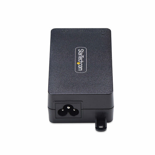 StarTech.com 1-Port Gigabit PoE+ Injector, 10M/100M/1G Ethernet, PoE/PoE+ (802.3af/802.3at), 30W Power Budget, Wall Mountable, Unmanaged Inline Power Over Ethernet - TAA