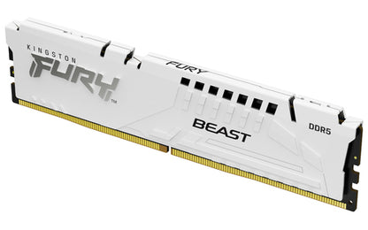 Kingston Technology FURY Beast 32GB 6400MT/s DDR5 CL32 DIMM (Kit of 2) White EXPO