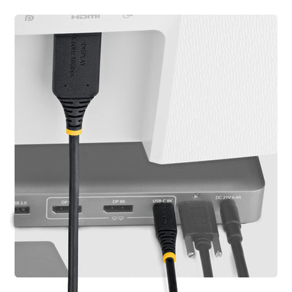 StarTech.com USB C to HDMI Adapter Cable 15ft, Gripping HDMI Connector, 4K 60Hz, Thunderbolt Compatible, HDR, Uni-Directional Cord for MacBook, Dell, HP, Lenovo