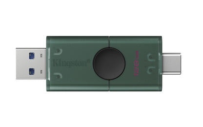 Kingston Technology DataTraveler 128GB USB-A + USB-C 3.2 Gen 1 DuoG2