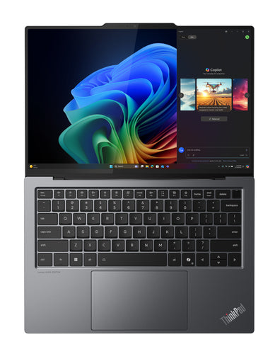 Lenovo ThinkPad X9-14 Gen 1 Copilot+ PC Intel Core Ultra 7 268V Laptop 35.6 cm (14") WUXGA 32 GB LPDDR5x-SDRAM 1 TB SSD Wi-Fi 7 (802.11be) Windows 11 Pro French Grey
