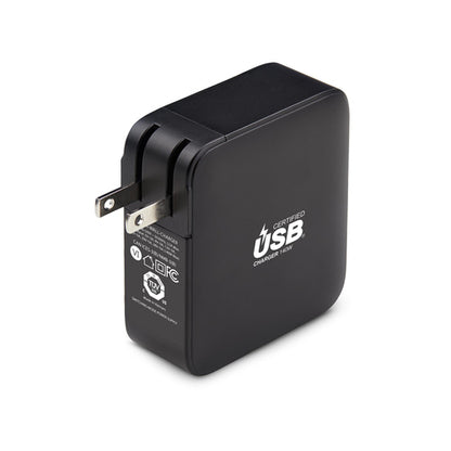 StarTech.com 140W USB-C Wall Charger, USB-IF Certified, Single USB-C, PD 3.1 Portable GaN Charging, Power Adapter for MacBook M3 Pro/Max, Dell XPS/Inspiron/Precision