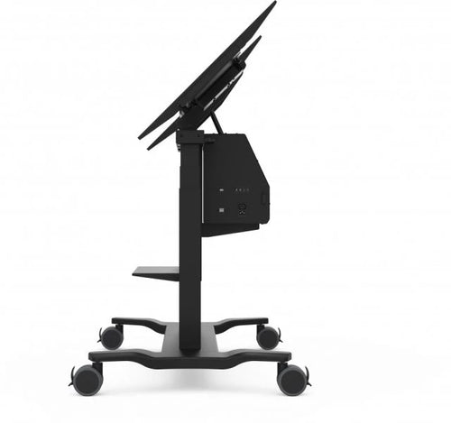 Viewsonic VB-STND-008 multimedia cart/stand Black Universal Multimedia cart/trolley
