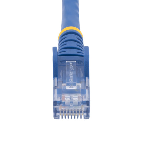 StarTech.com 3 ft. CAT6 Ethernet cable - 10 Pack - ETL Verified - Blue CAT6 Patch Cord - Snagless RJ45 Connectors - 24 AWG Copper Wire – UTP Ethernet Cable