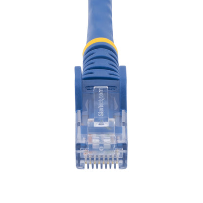 StarTech.com 6 ft. CAT6 Ethernet cable - 10 Pack - ETL Verified - Blue CAT6 Patch Cord - Snagless RJ45 Connectors - 24 AWG Copper Wire – UTP Ethernet Cable