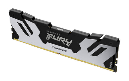 Kingston Technology FURY 48GB 8000MT/s DDR5 CL38 DIMM (Kit of 2) Renegade Silver