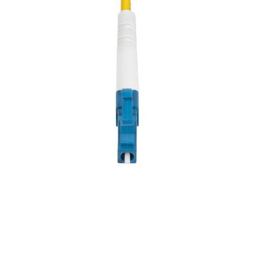 StarTech.com 2m (6.6ft) LC to LC (UPC) OS2 Single Mode Simplex Fiber Optic Cable, 9/125µm, 40G/100G, Bend Insensitive, Low Insertion Loss - LSZH Fiber Jumper Cord