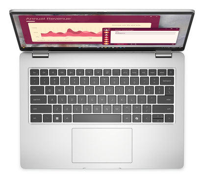 DELL Pro 14 PC14250 Intel Core Ultra 7 265U Laptop 35.6 cm (14") Full HD+ 32 GB DDR5-SDRAM 512 GB SSD Wi-Fi 6E (802.11ax) Windows 11 Pro Silver, Platinum US English