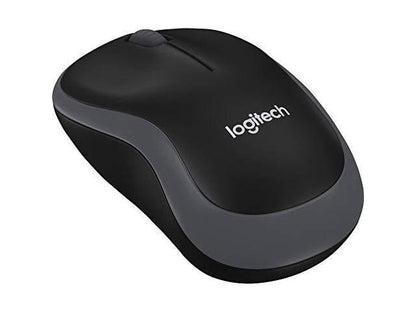 Logitech M185 Wireless Mouse  2.4GHz with USB Mini Receiver  12-Month Battery Life  1000 DPI Optical Tracking  Ambidextrous PC/Mac/Laptop
