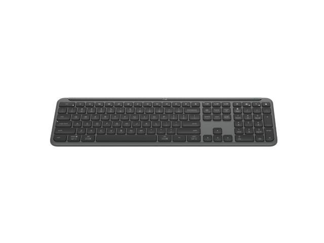 Logitech Signature Slim K950 Wireless Keyboard  Sleek Design  Switch Typing Between Devices  Quiet Typing  Bluetooth  Multi-OS  Windows  Mac  Chrome - Graphite