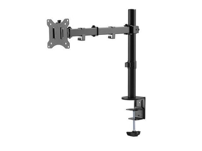 Amer Networks EZCLAMP Full Motion Articulating Arm TV & Monitor Mount with Cable Management
