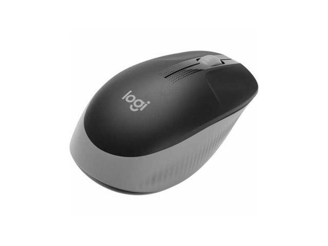 Logitech Wireless Mouse M190 - Full Size Ambidextrous Curve Design  18-Month Battery with Power Saving Mode  Charcoal