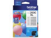 Brother LC203 Cyan Ink Cartridge High Yield (LC203CS) 1106360