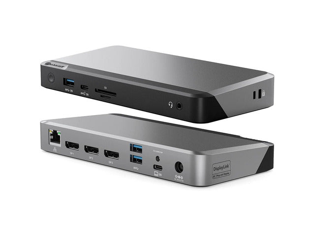 ALOGIC Universal Triple 4K Docking Station with 100W Power Delivery, PRIME DX3 Dock