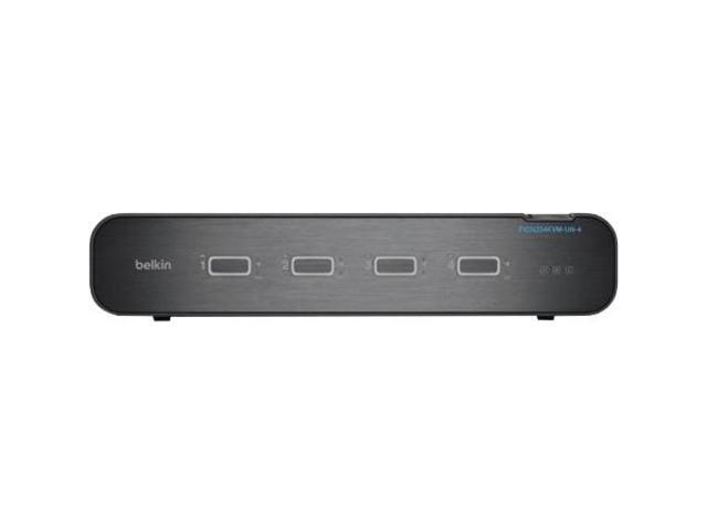 Belkin Universal 2nd Gen Secure KVM Switch 4-Port Dual Head w/ CAC F1DN204KVMUN4