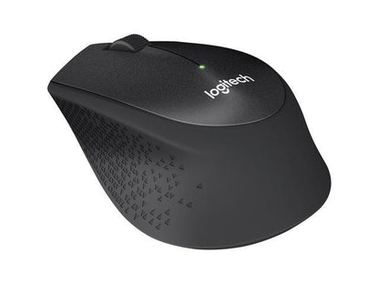 Logitech M330 SILENT PLUS Wireless Mouse  2.4GHz with USB Nano Receiver  1000 DPI Optical Tracking  2-year Battery Life  Compatible with PC  Mac  Laptop  Chromebook  Black